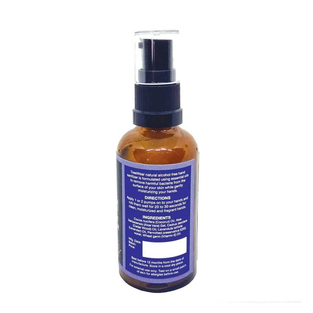 Natural Hand Sanitizer - Set of 3 x 50ml