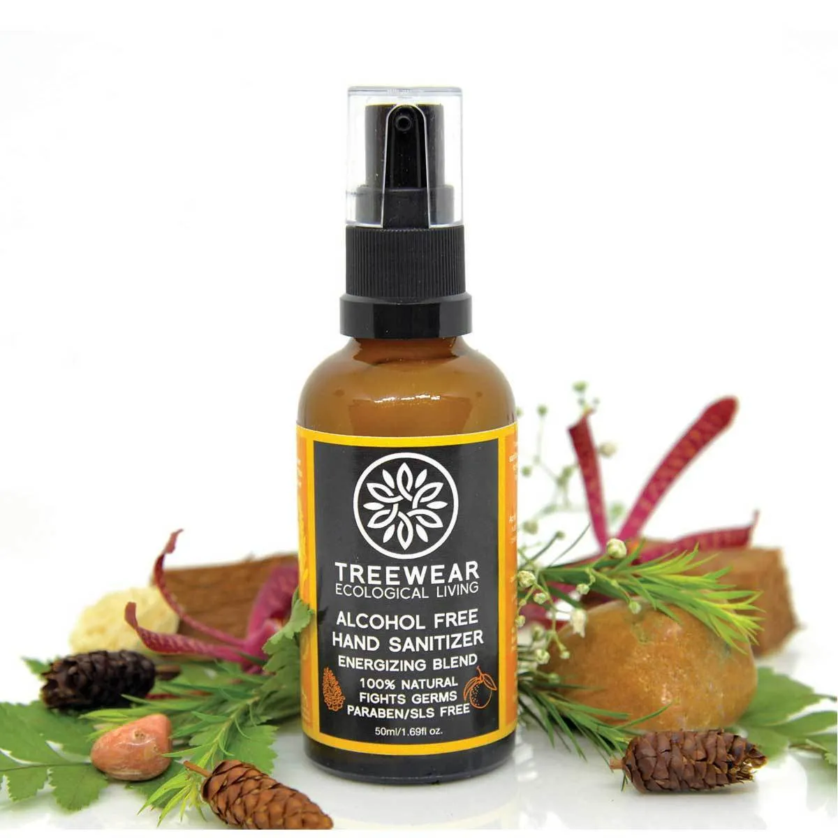 Natural Hand Sanitizer - Set of 3 x 50ml