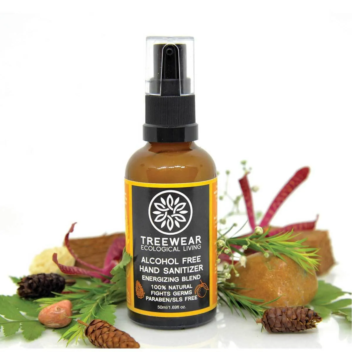 Natural Hand Sanitizer - Set of 3 x 50ml