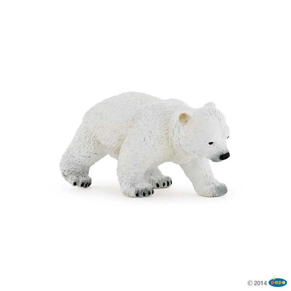 papo polar bear cub
