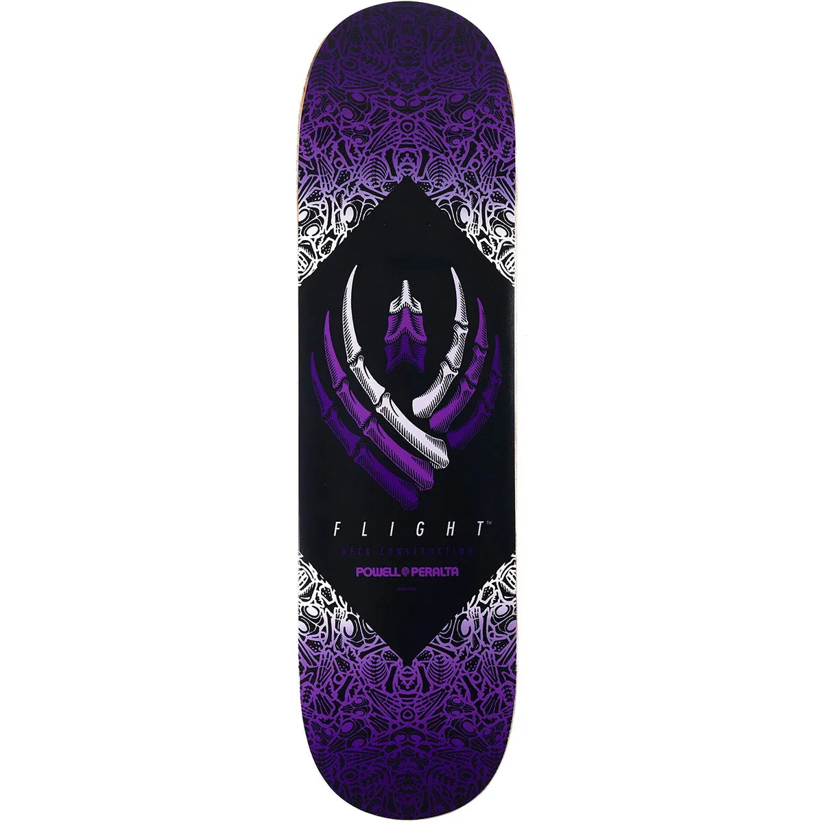 Powell Peralta - Bones Purple Flight 244 8.5 Skateboard Deck
