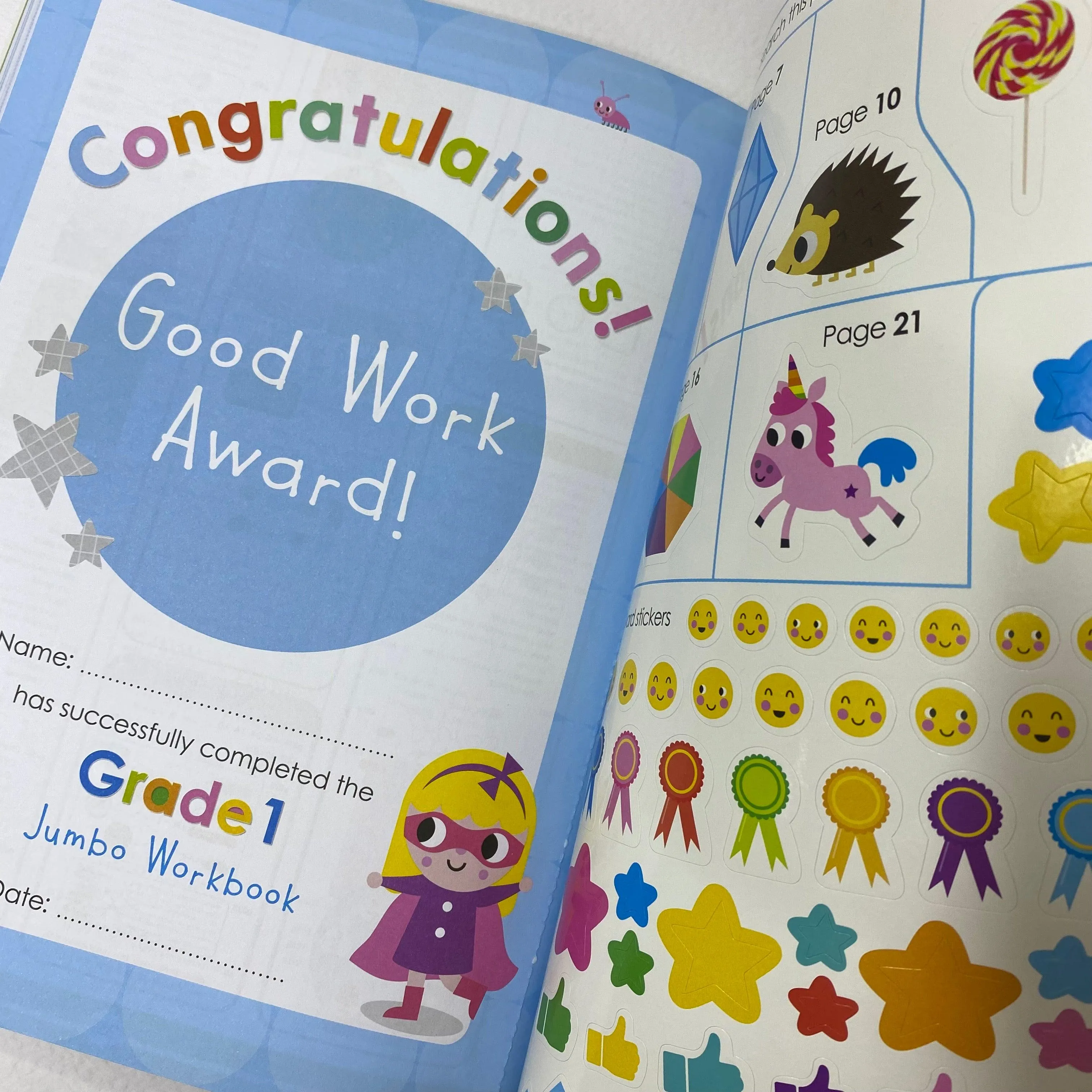 Scholastic Early Learners - Jumbo Workbook Grade 1