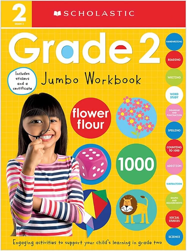 Scholastic Early Learners - Jumbo Workbook Grade 2