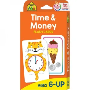 School Zone Flash Cards Time & Money