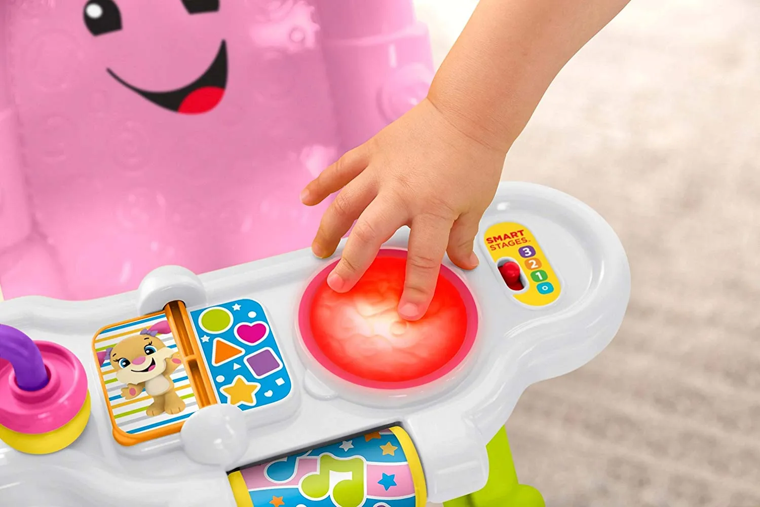 Stroll & Learn Walker Pink