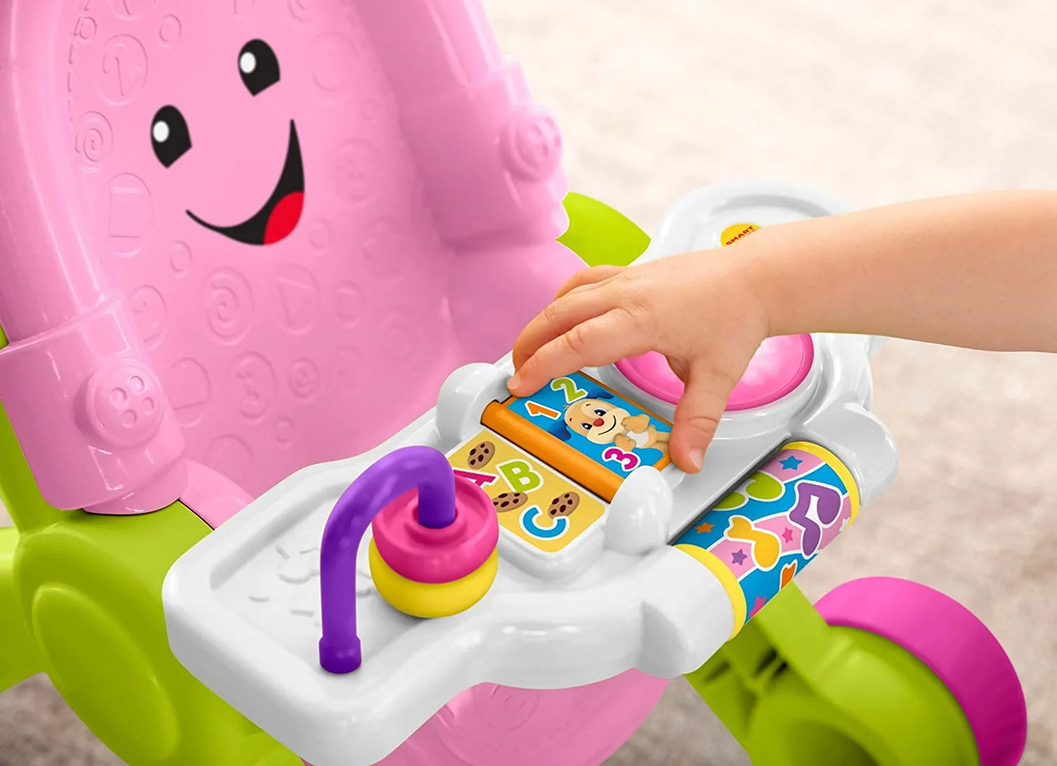 Stroll & Learn Walker Pink
