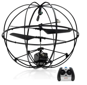 Top Race Robotic UFO 3-Channel Rc Remote Control I/R Flying