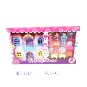 Whimsy Villa Doll House with Accessories