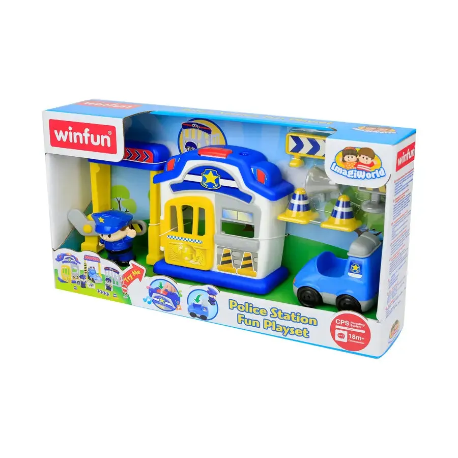 Winfun Police Station Fun Playset