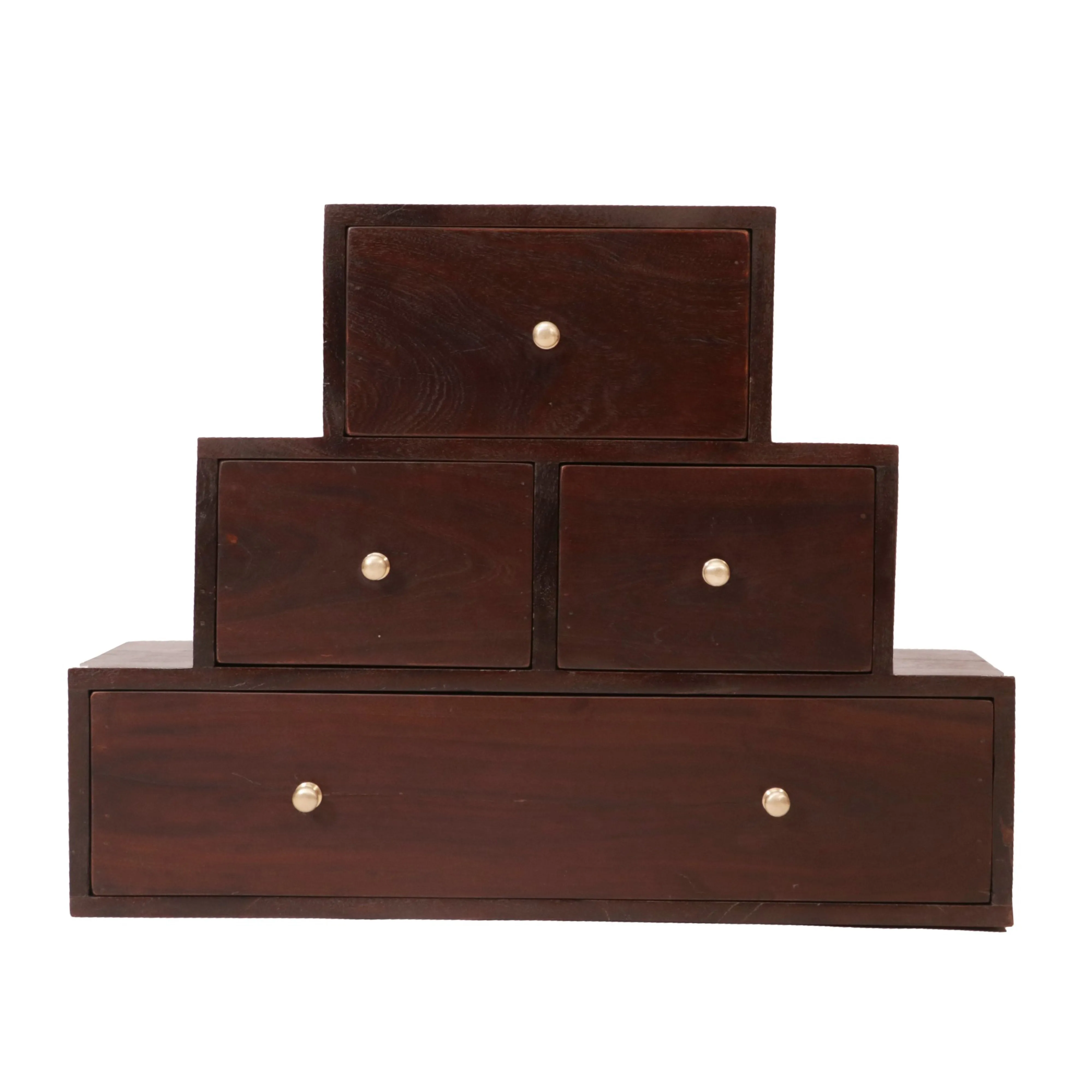 Wooden Tower Drawer Chest