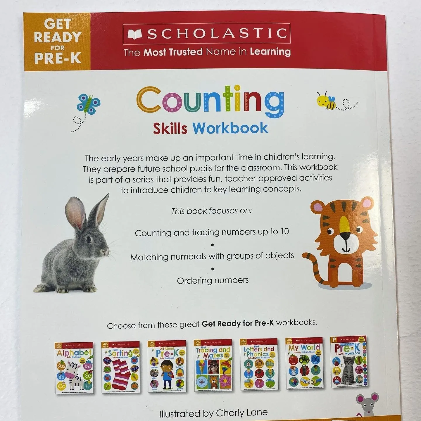 Workbook-Scholastic Early Learners-Get Ready for Pre-K Counting